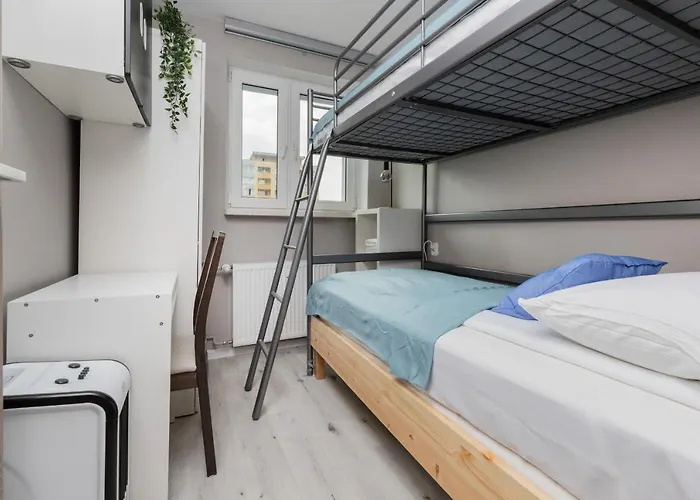 Family Apartment With Balcony In Gdynia By Noclegi Renters