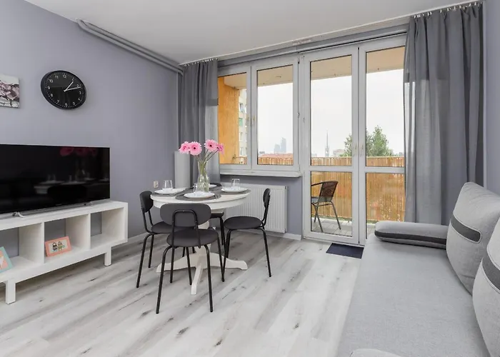 Family Apartment With Balcony In Gdynia By Noclegi Renters